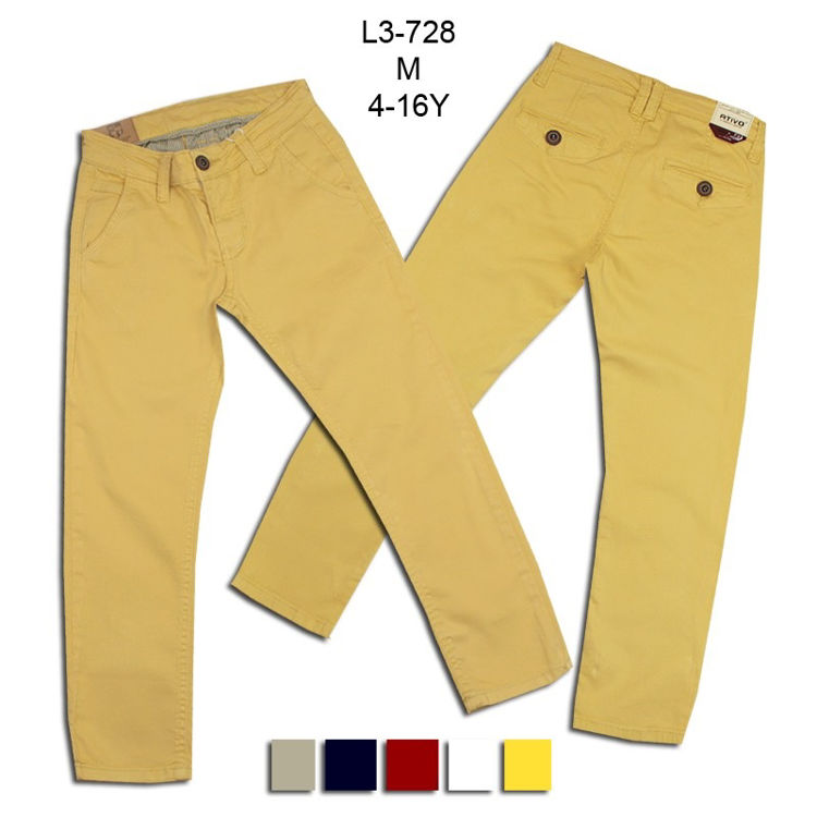 Picture of L3728 - BOYS HIGH QUALITY SMART COTTON TROUSERS